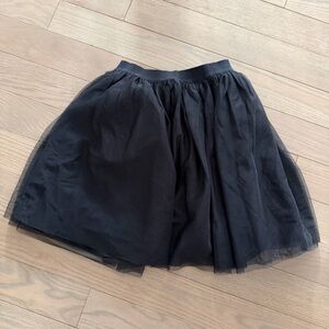 GAP Kids Black Tulle Midi Skirt
